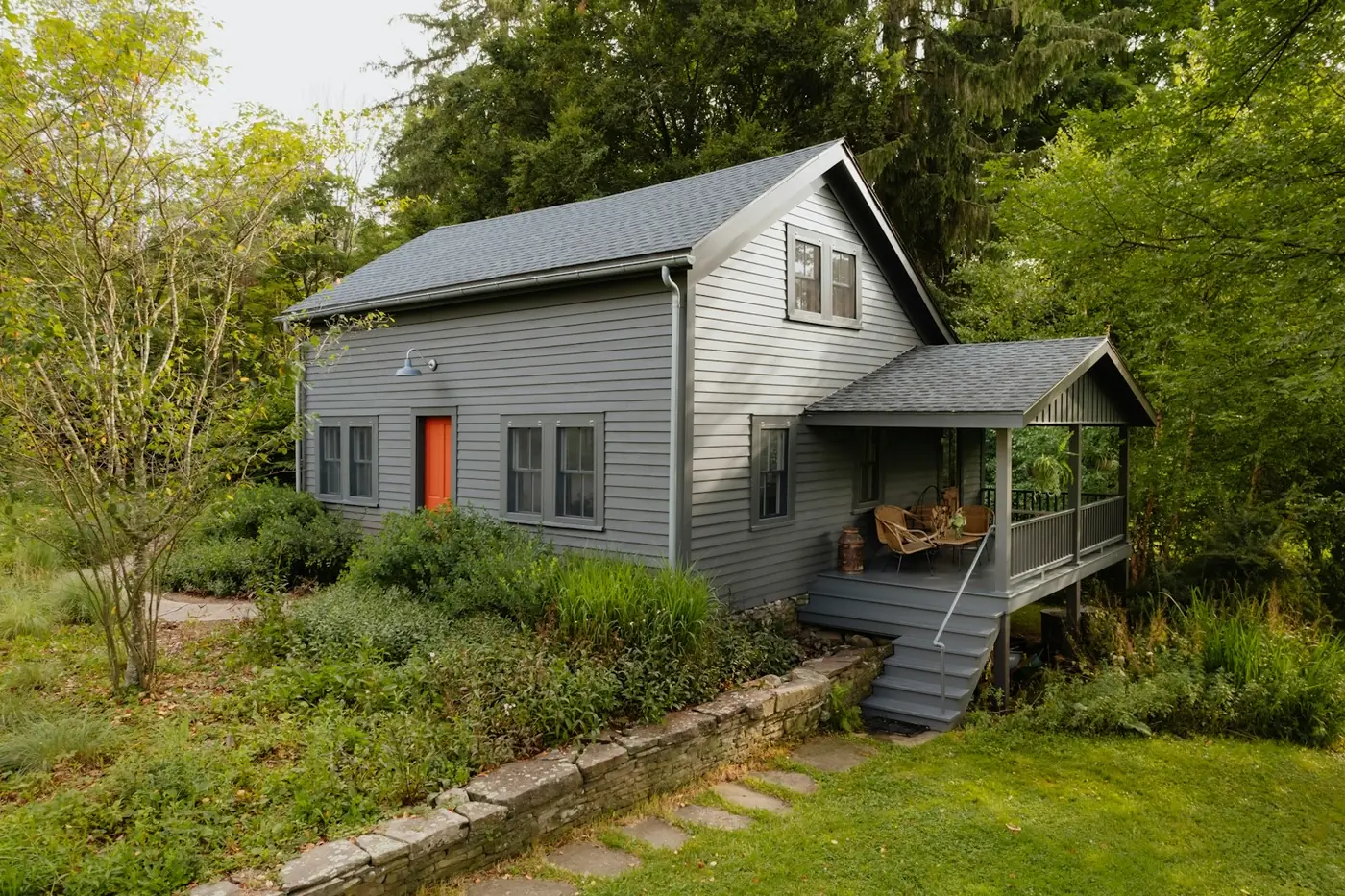 Board and batten siding detail