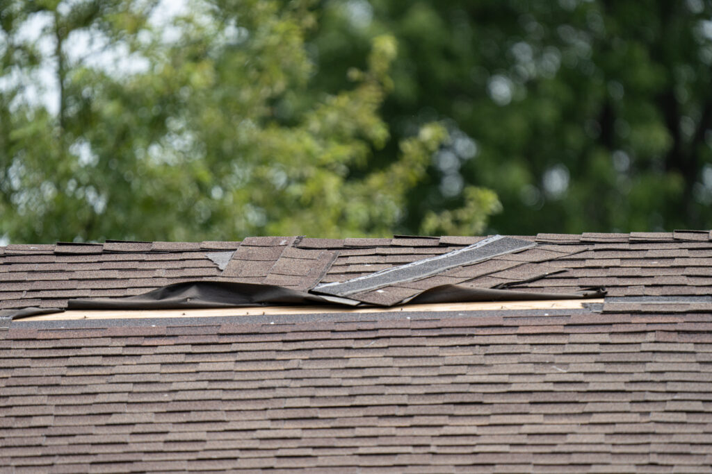 Wind Damage Roof Repair
