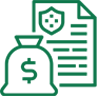 insurance green icon